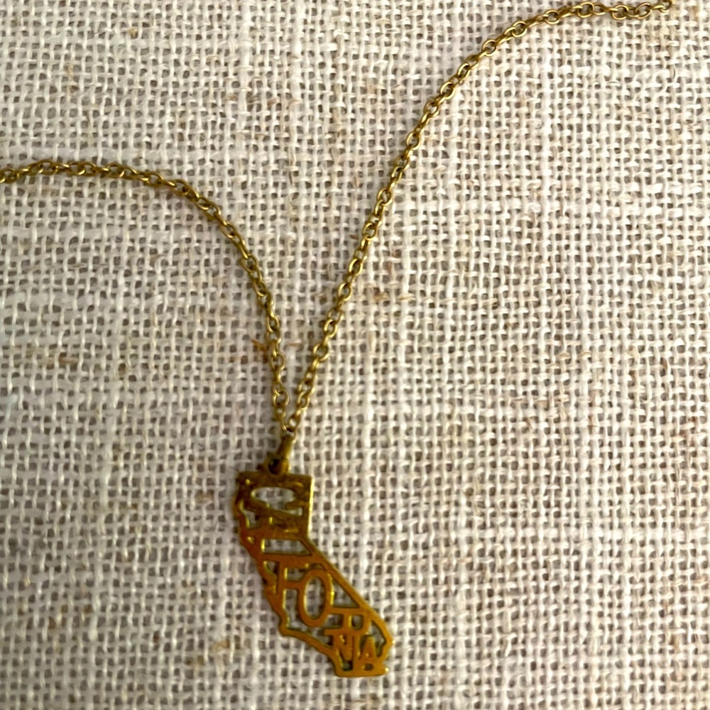 California Gold necklace